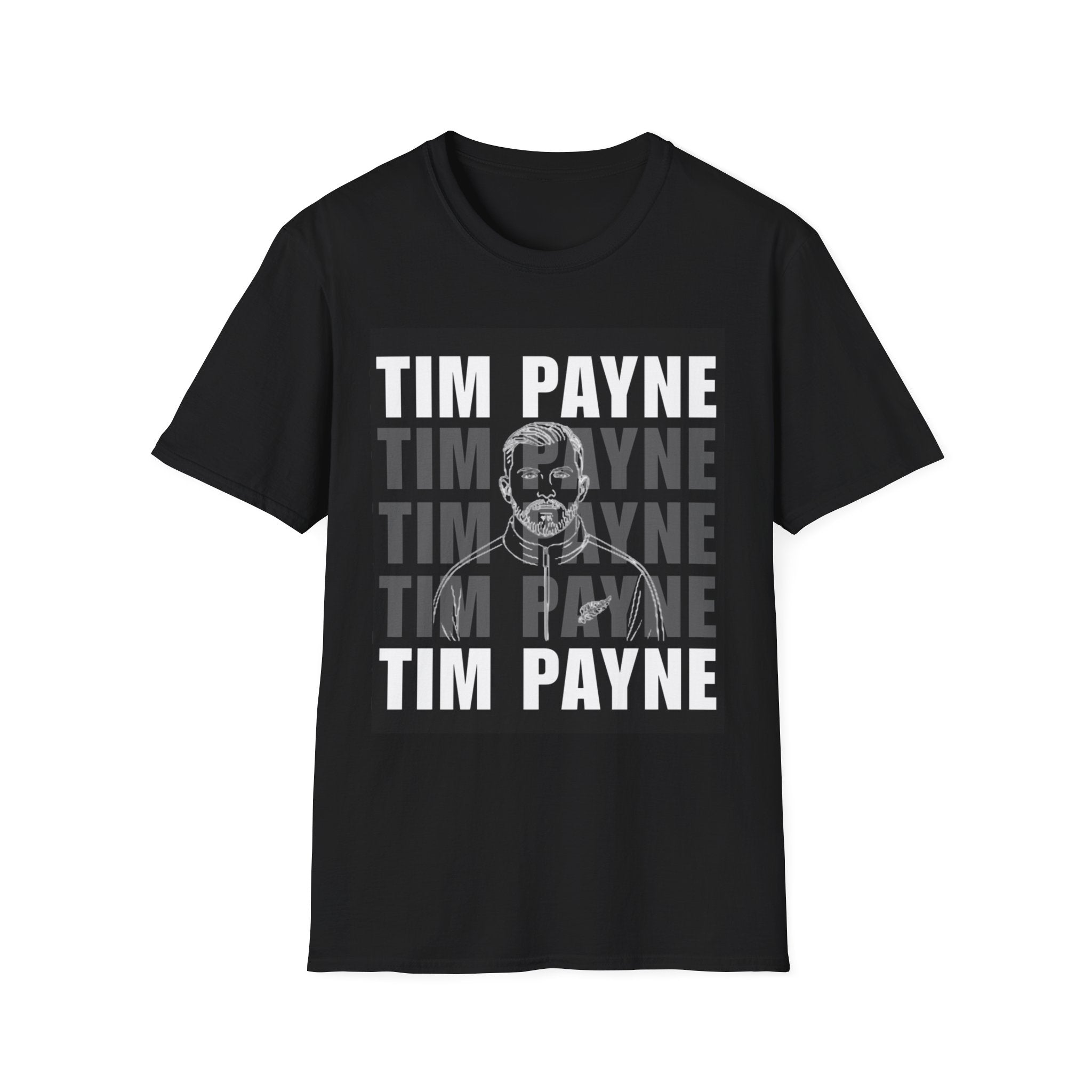 Black Tim Payne Graphic Tee (Best Seller)