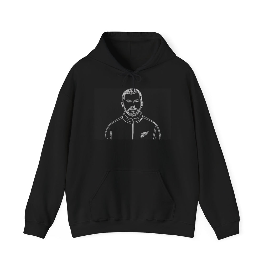 Tim Payne Black Stencil Hoodie