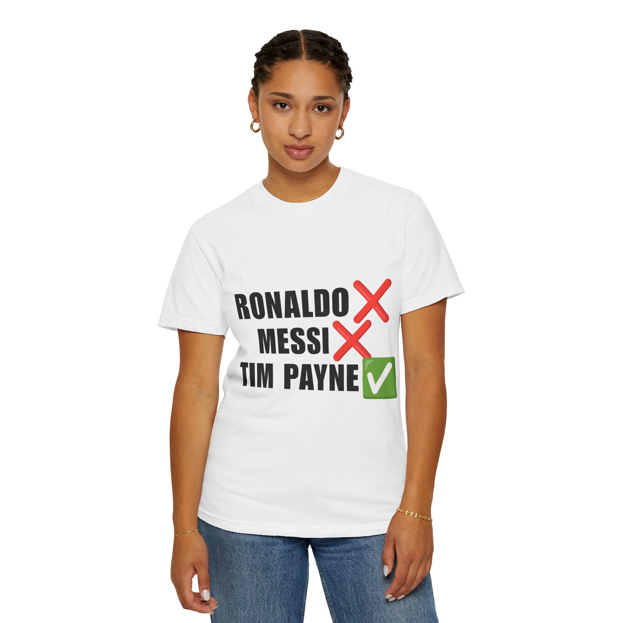 T-Shirt — Tim Payne Fan Tee (Ronaldo  Messi  Tim Payne )
