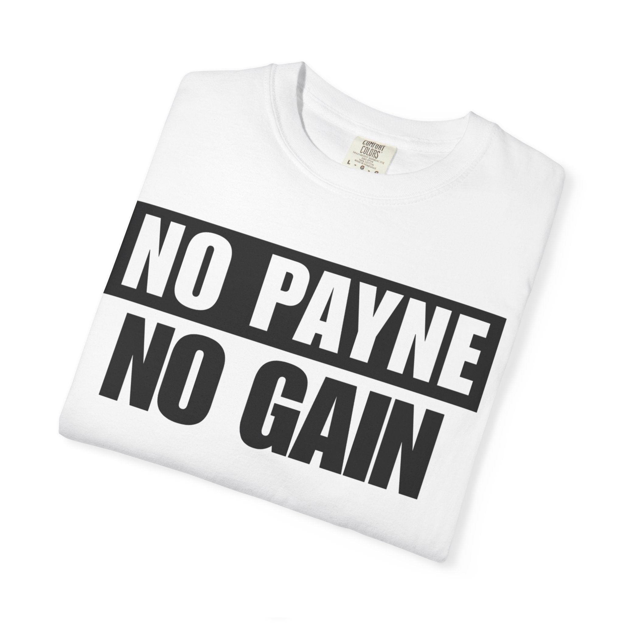 New Zealand No Payne No Gain T shirt