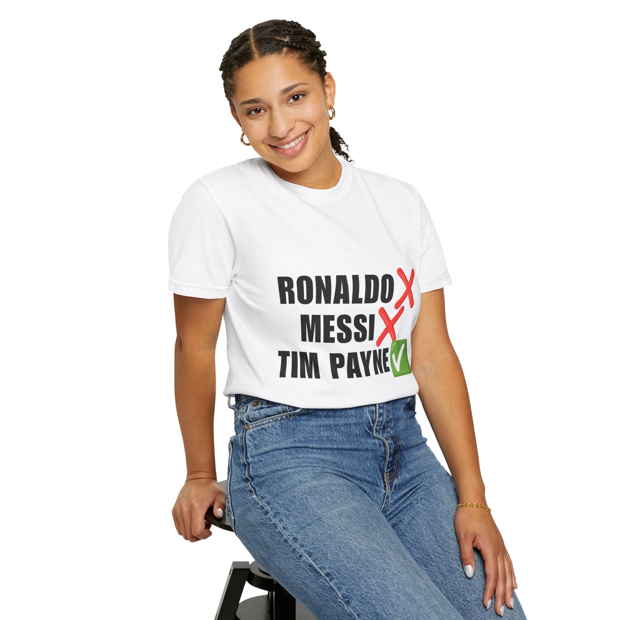 T-Shirt — Tim Payne Fan Tee (Ronaldo  Messi  Tim Payne )