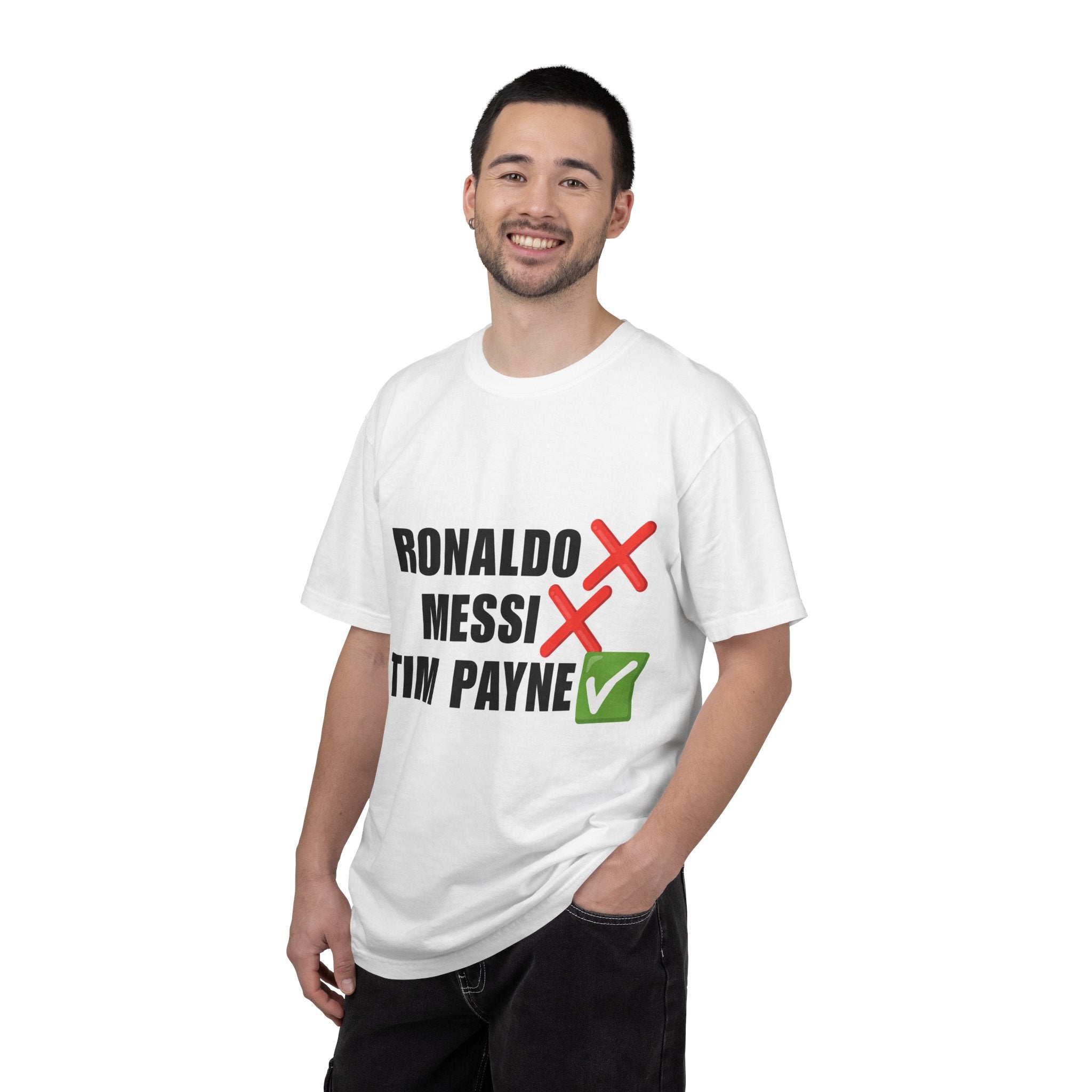 T-Shirt — Tim Payne Fan Tee (Ronaldo  Messi  Tim Payne )