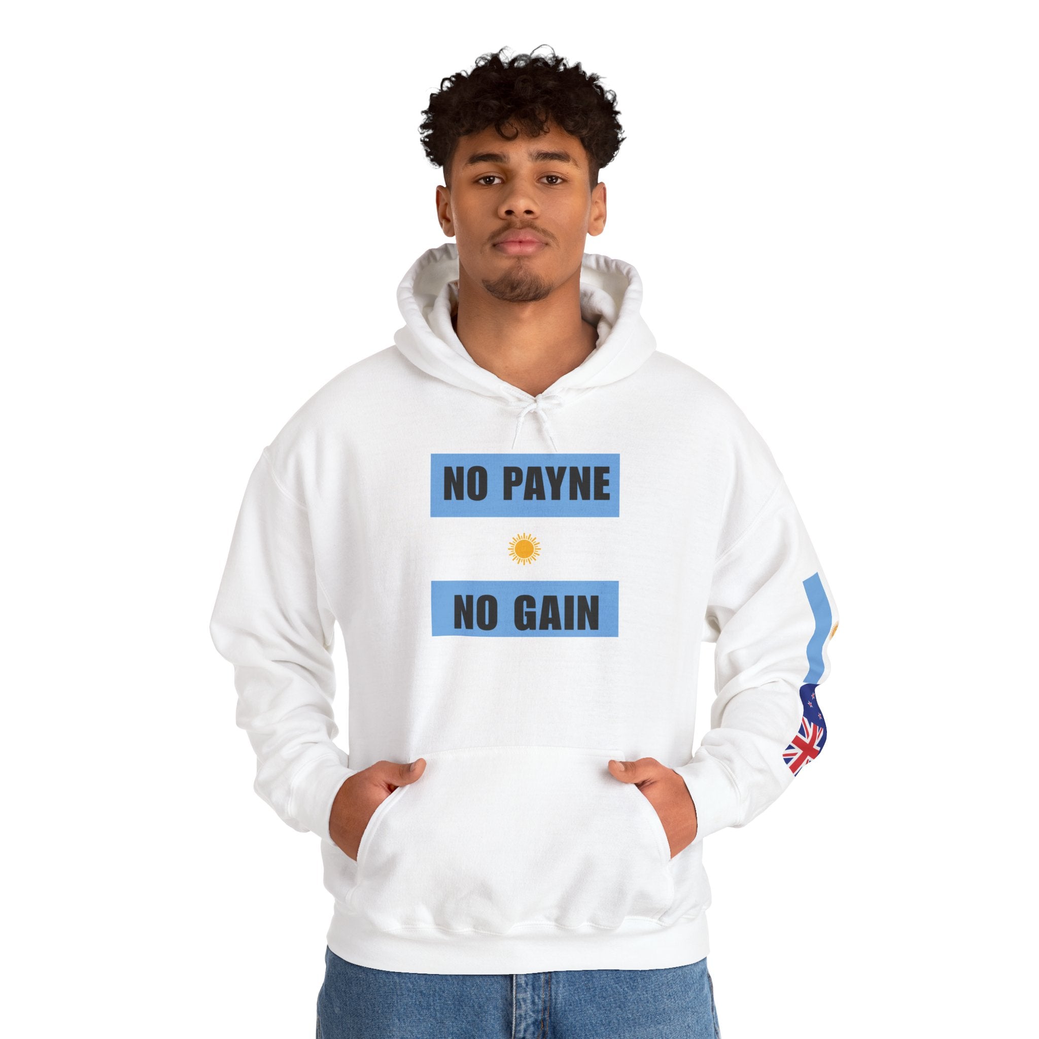 No Payne No Gain Argentina Hoodie