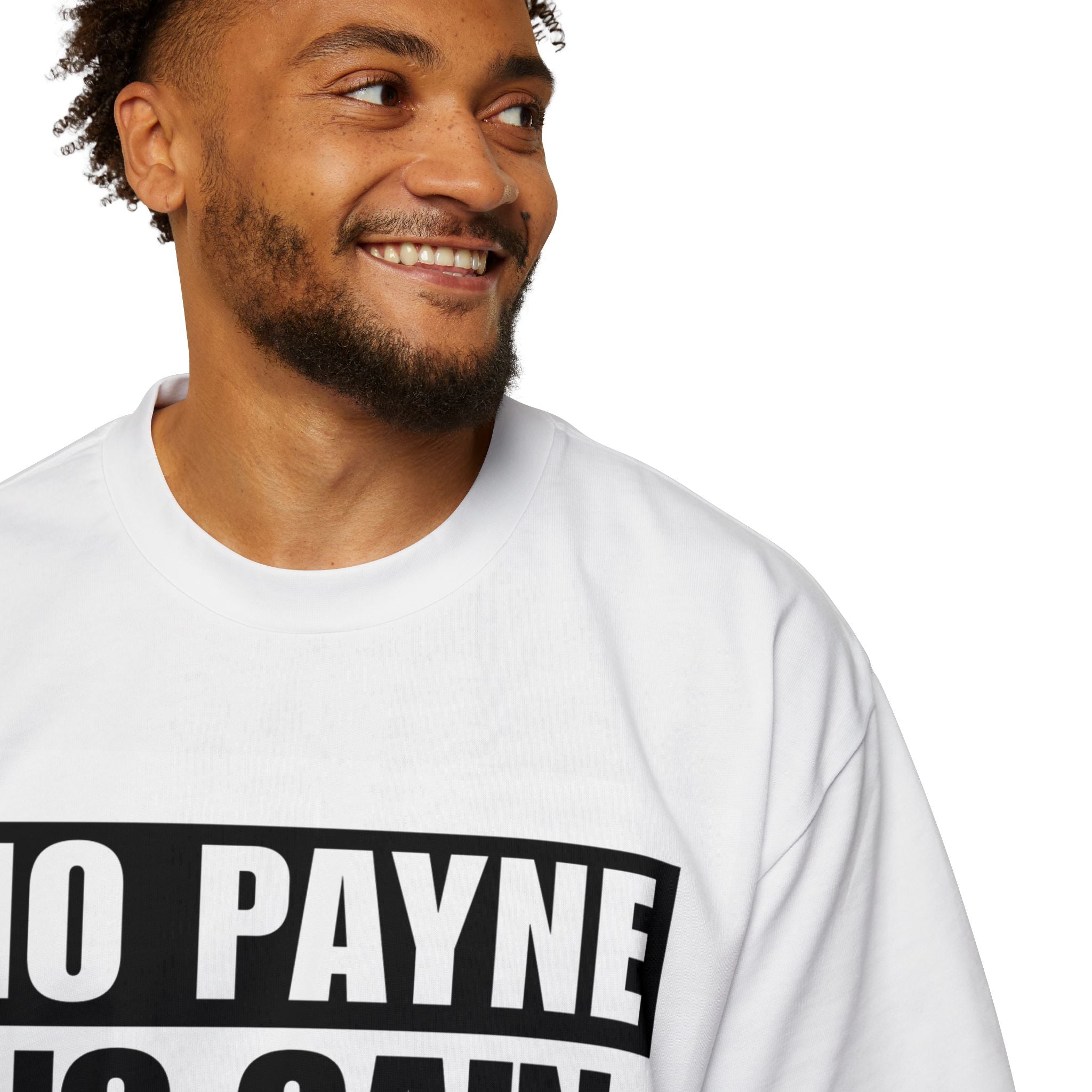 No Payne No Gain Oversized Tee