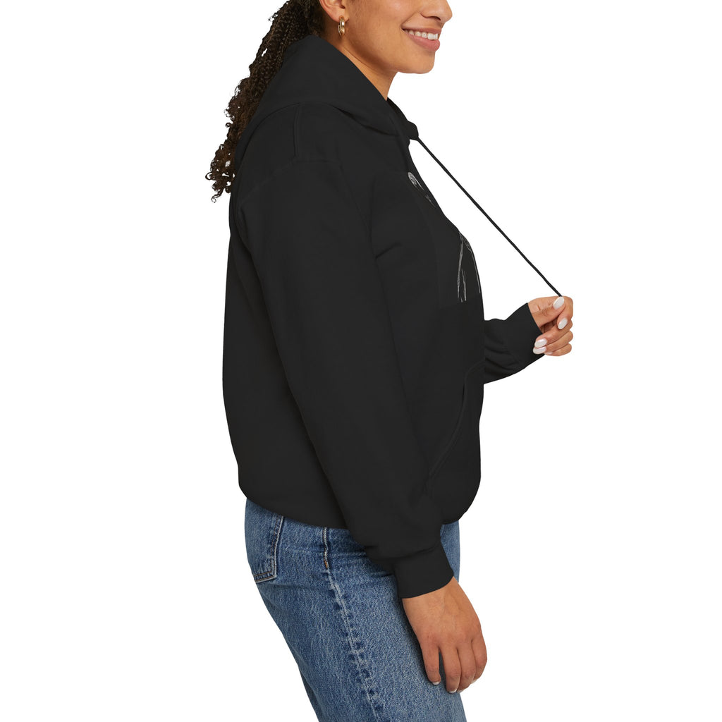 Tim Payne Black Stencil Hoodie