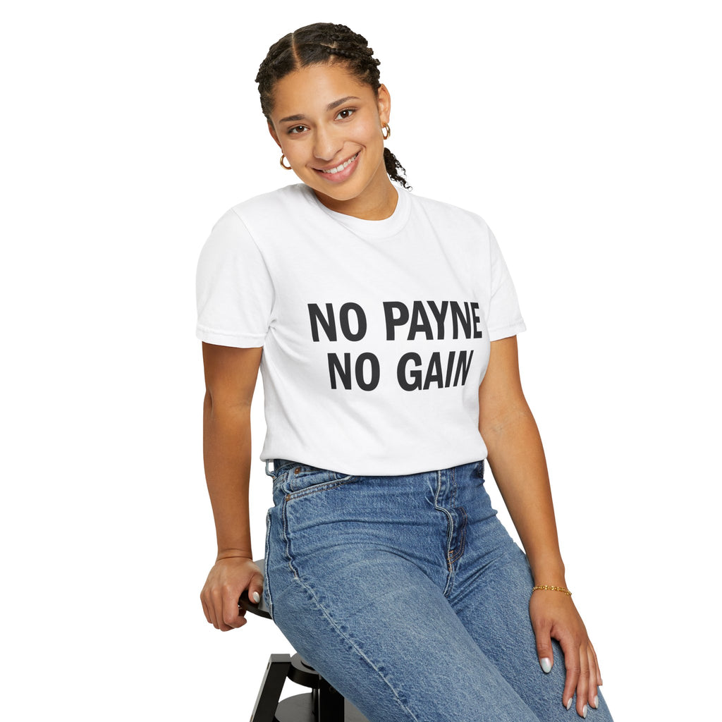 No Payne No Gain T-Shirt Simplistic